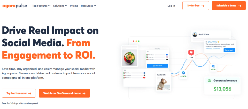 7. agorapulse