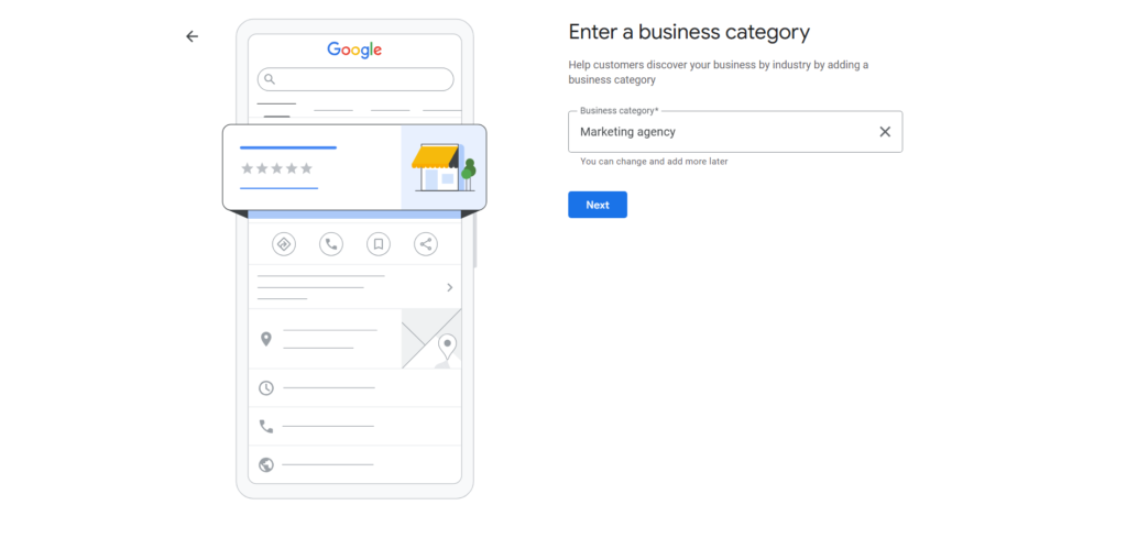 Choosing accurate categories improves your Google Business Profile ranking.