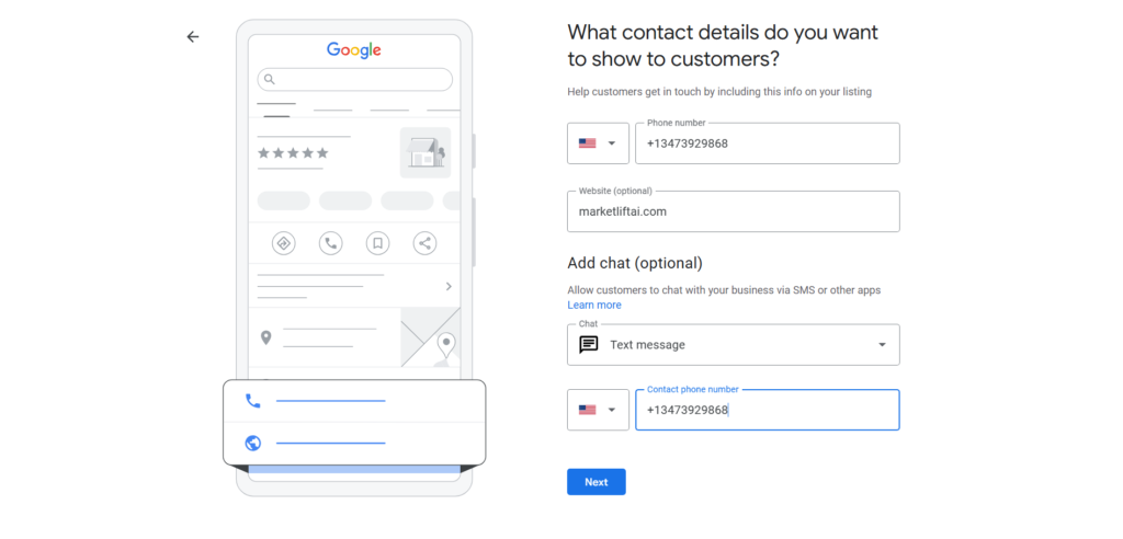 Accurate Contact Details Improve Google Business Profile SEO.