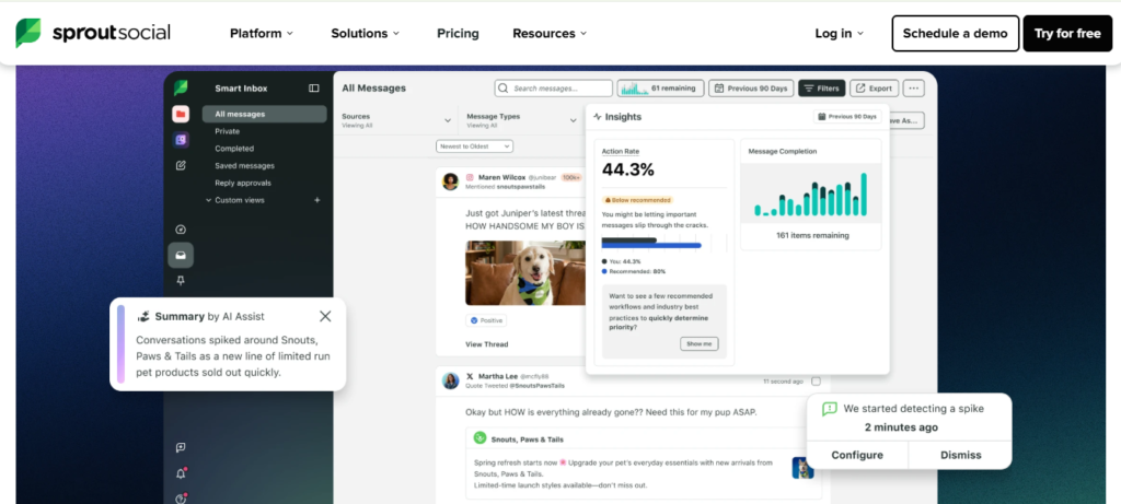 sprout social